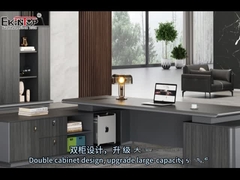 Nowoczesne meble biurowe w kształcie litery L dla dyrektora generalnego dyrektora generalnego Boss ODM