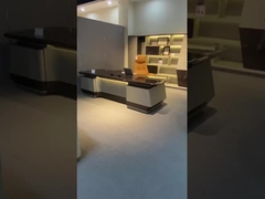 Nowoczesne meble biurowe w kształcie litery L dla dyrektora generalnego dyrektora generalnego Boss ODM