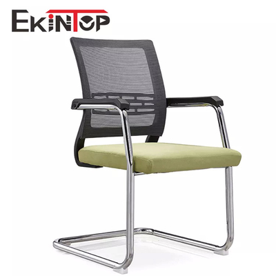 Ergonomiczne krzesło dla gości Ekintop Commercial z podstawą galwaniczną