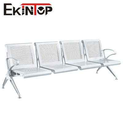 Commercial Airport Waiting Chair 4-osobowy materiał ze stali nierdzewnej