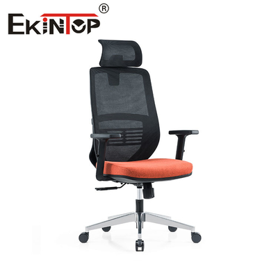 Wygodne ergonomiczne krzesło wykonawcze Nowoczesny luksusowy styl ze stałym podłokietnikiem