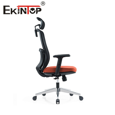 Wygodne ergonomiczne krzesło wykonawcze Nowoczesny luksusowy styl ze stałym podłokietnikiem