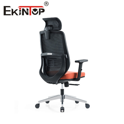 Wygodne ergonomiczne krzesło wykonawcze Nowoczesny luksusowy styl ze stałym podłokietnikiem