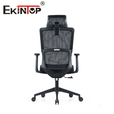 Krzesło obrotowe z wysokim oparciem Ergonomiczne obrotowe krzesło do mieszkania w domu