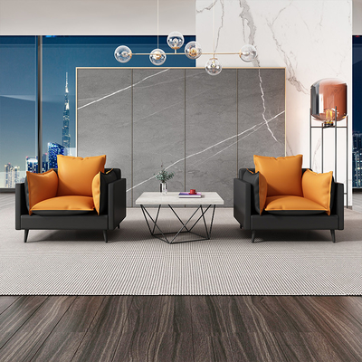 PU Leather Executive Office Sofa do salonu Poczekalnia Uniwersalna