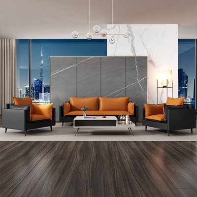 PU Leather Executive Office Sofa do salonu Poczekalnia Uniwersalna