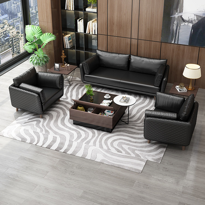 Nordycka nowoczesna sofa biurowa Rozkładana, rozkładana modułowa wełna jagnięca