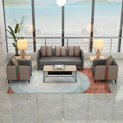Ekintop Commercial Office Sofa Meble Uniwersalny materiał ze skóry syntetycznej