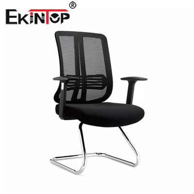 Ergonomiczne składane krzesło biurowe ze stałym ramieniem do sali konferencyjnej