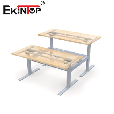 Elektryczne Sit Stand Standing Desk Wielofunkcyjny materiał metalowy OEM