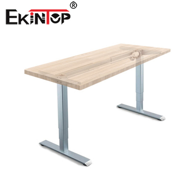 Nowoczesne ergonomiczne biurko stojące z regulacją wysokości do prac biurowych