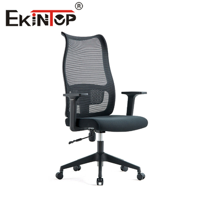 Regulowane ergonomiczne krzesło z siatki Obrotowe krzesło biurowe z komputerem wykonawczym