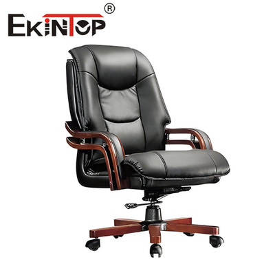 Ergonomiczne skórzane krzesło rozkładane duże i wysokie krzesła biurowe Boss