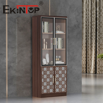 Pionowe drewniane szafki na dokumenty ODM dla Home Office Certyfikat ISO9001