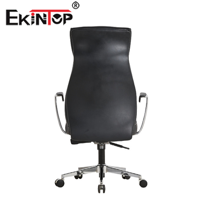 Luksusowe skórzane krzesło biurowe PU Obrotowe ergonomiczne krzesło wykonawcze Producent OEM