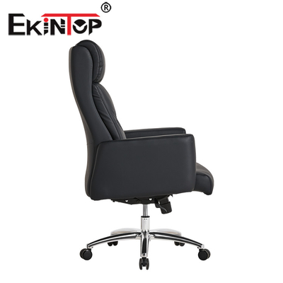 Wygodne obrotowe skórzane krzesło biurowe Boss Executive Office PU Chair Chiny Producent