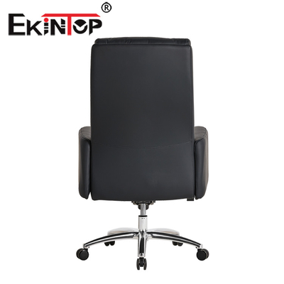 Wygodne obrotowe skórzane krzesło biurowe Boss Executive Office PU Chair Chiny Producent