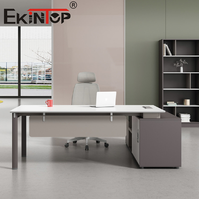 Ergonomiczne biurko Drewniany stolik komputerowy do mebli domowych Żelazko