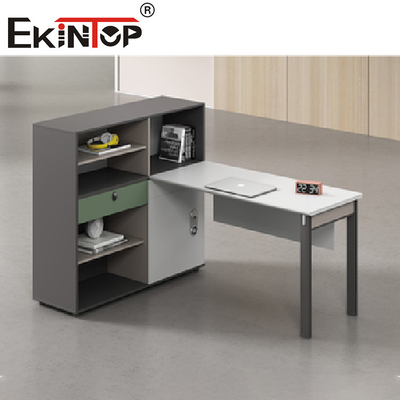 Demontowalne kabiny Office Workstation Partycja Stół komputerowy do pisania dla 2-8 osób
