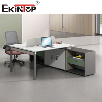 Demontowalne kabiny Office Workstation Partycja Stół komputerowy do pisania dla 2-8 osób