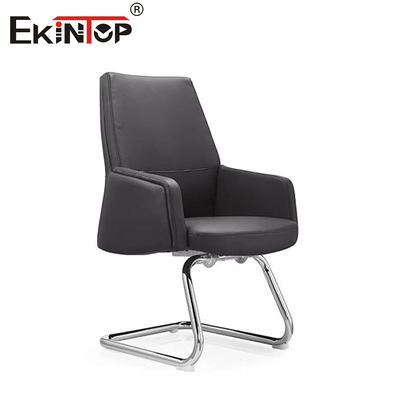 Genuine Leather Executive Office Chair Reclining Mechanism
