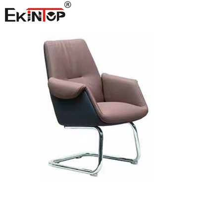 Krzesło biurowe z skórzanym zwrotnym ergonomicznym wykończeniem PU