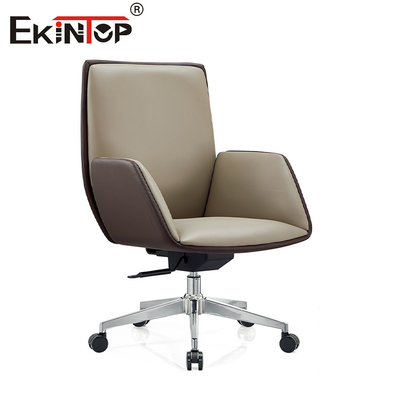 Wysokie plecy Pu Swivel Executive Skóra Krzesło biurowe Do salonu