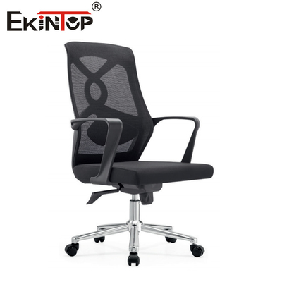 Ergonomiczne, regulowane krzesło obracające się, wygodne krzesło konferencyjne