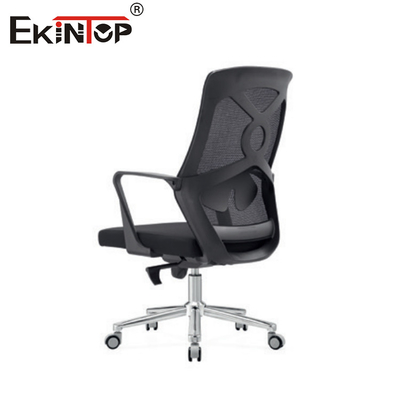 Ergonomiczne, regulowane krzesło obracające się, wygodne krzesło konferencyjne