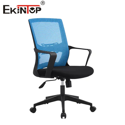 Krzesło biurowe Chrome Armrest Mesh z funkcją obrotową