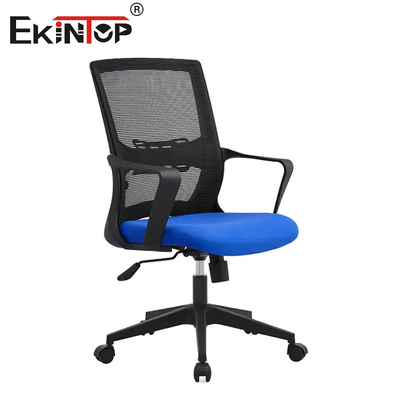 Krzesło biurowe Chrome Armrest Mesh z funkcją obrotową