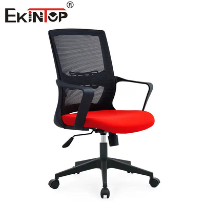 Krzesło biurowe Chrome Armrest Mesh z funkcją obrotową