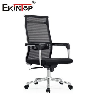 Ergonomiczne kręte krzesło biurowe z metalową ramą i podłogami