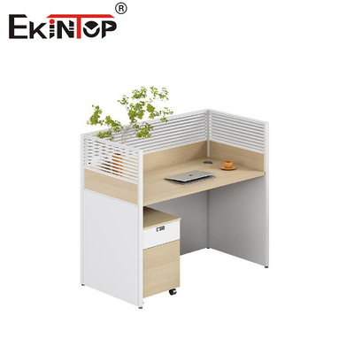 Nowoczesny design Walnut Biuro Stacja robocza Staff Desk dla przestrzeni biurowej