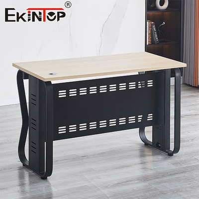 Komputer z drewna, nowoczesny styl Walnut Biurowy biurko do biura domowego