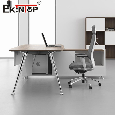 Minimalistyczny design Biały biurkowy biurkowy biurkowy zestaw na zamówienie