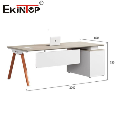 Styl minimalistyczny Biały gabinet biurowy Skład biurowy Modularne meble biurowe