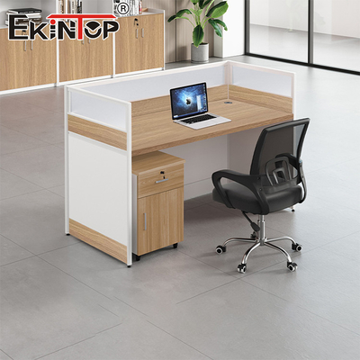 Biuro pracownika Walnut z rozdzielnicą Mały stół biurowy