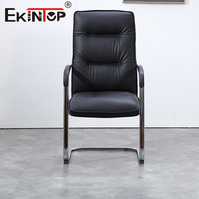 Ergonomiczna metalowa rama wykonawcza z wysokim oparciem Krzesło biurowe ze skóry PU Wysokiej jakości krzesła biurowe
