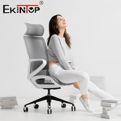 Nowoczesne ergonomiczne krzesła biurowe z siatką Obrotowe krzesło biurowe z pełną siatką