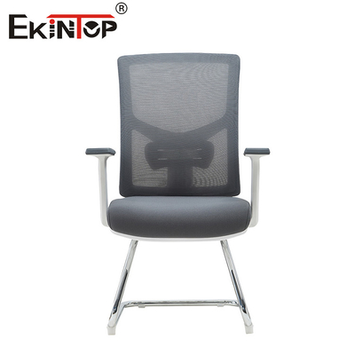 Krzesło ergonomiczne Środkowe z tyłu Kierownictwo biurowe Krzesło sieciowe Krzesło biurowe z tkaniny regulowalna wysokość
