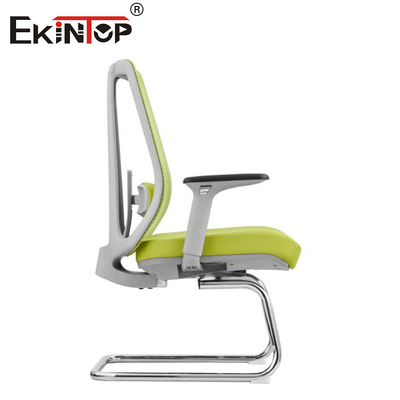 Krzesło ergonomiczne Środkowe z tyłu Kierownictwo biurowe Krzesło sieciowe Krzesło biurowe z tkaniny regulowalna wysokość