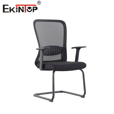 Nowoczesny czarny ergonomiczny modułowy krzesło biurowe z tkaniny domowej