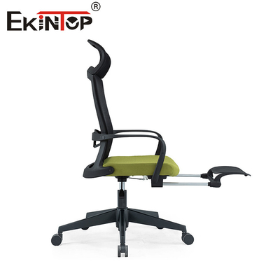 Wysoki plecy Ergonomiczne regulowane podłokietnik Rolling Guest Mesh Solidne krzesło biurowe