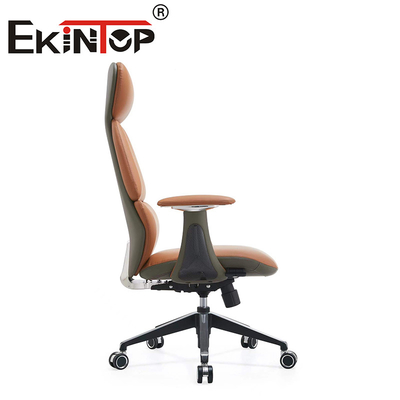Kierowca mebli biurowych PU kierownik krzesło obracające się ergonomiczne krzesło biurowe Krzesła klubów skórzanych