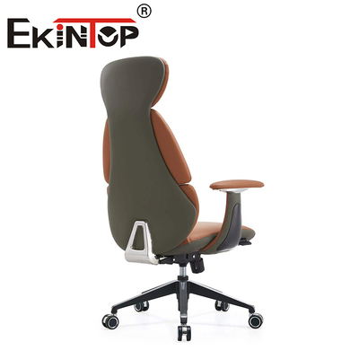 Kierowca mebli biurowych PU kierownik krzesło obracające się ergonomiczne krzesło biurowe Krzesła klubów skórzanych