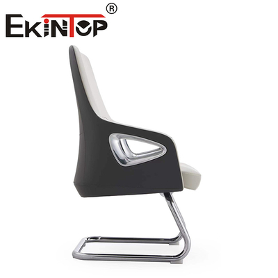 Nowoczesny design Pu Leather White Office Executive Chair Skórzane krzesła klubowe