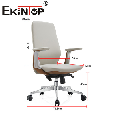 Krzesło biurowe nowoczesny design skórzane ergonomiczne skórzane krzesła klubowe