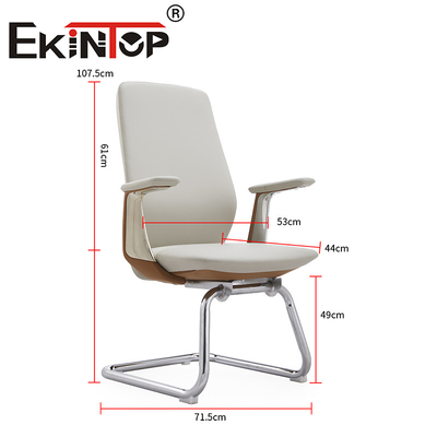 Niestandardowe meble biurowe ergonomiczne krzesło biurowe krzesło komputerowe podłogowe PU skórzane krzesła klubowe