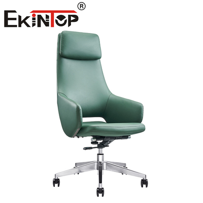 Zmiennik kierownika luksusowy krzesło biurowe swivel boss ergonomiczne wegańskie skórzane krzesło